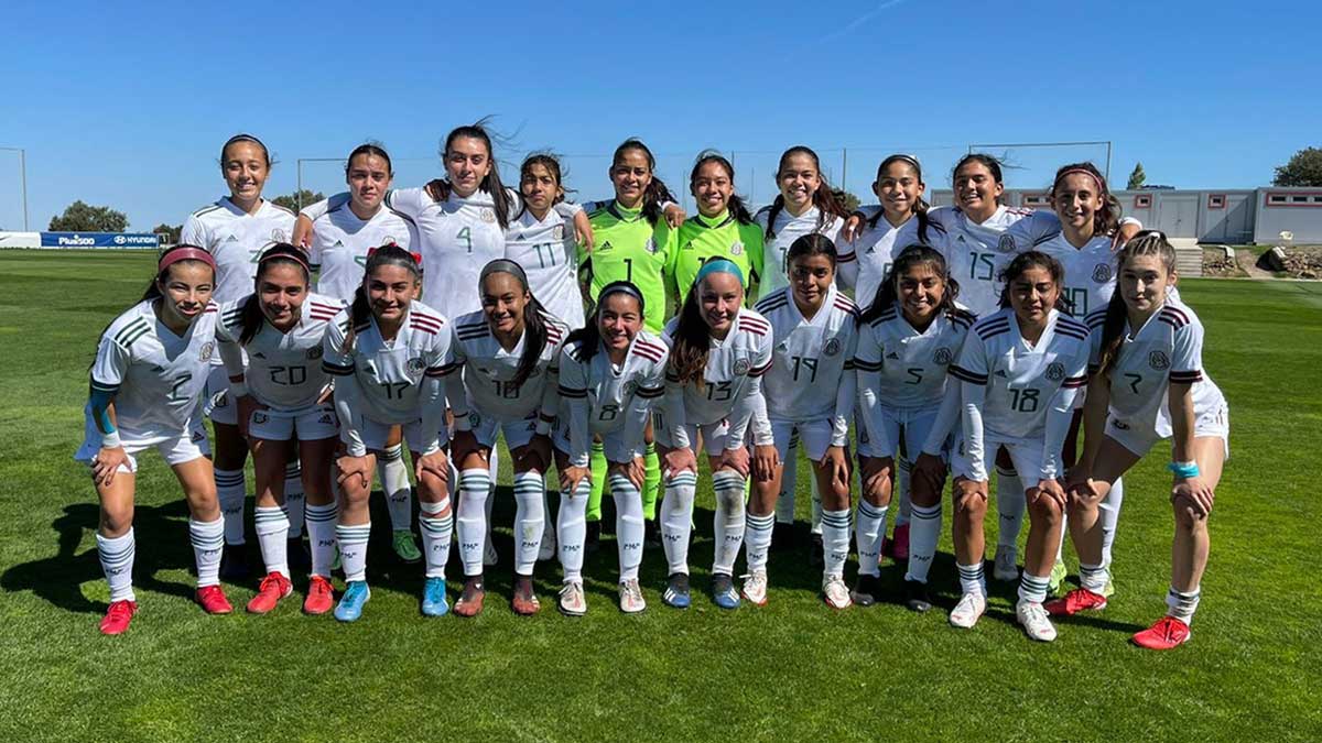 Tri femenil Sub-17 venció 3-1 al Deportivo Guadalajara en España 